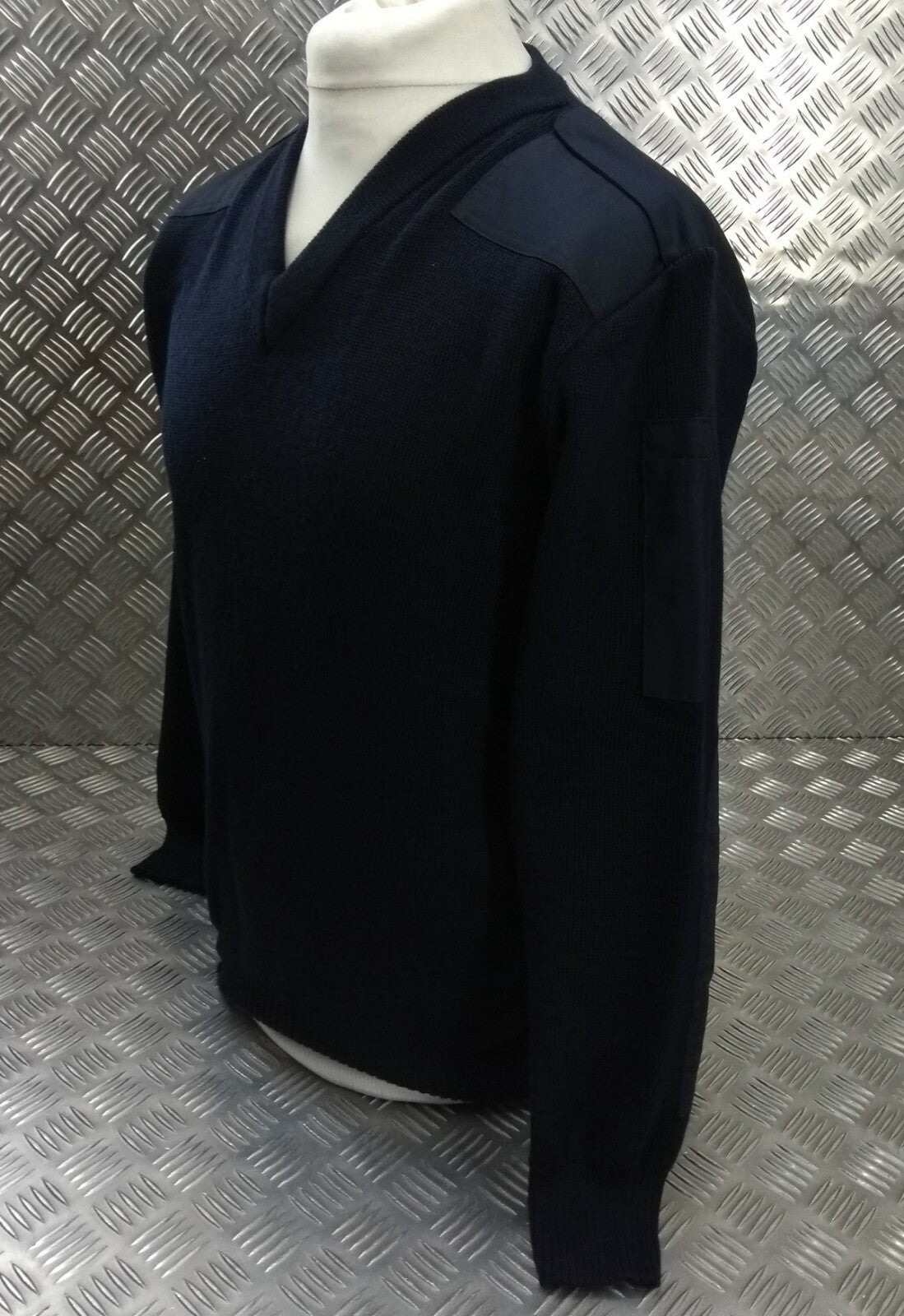 Genuine British Forces Specification Navy V Neck Uniform Pullover XX Large