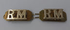 Royal Marines Titles No1 Dress RM Genuine British Royal Navy