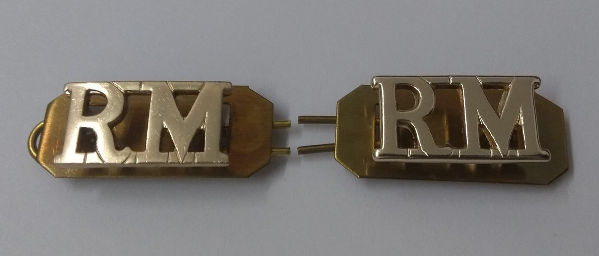 Royal Marines Titles No1 Dress RM Genuine British Royal Navy