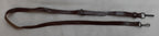 Vintage Leather Strap Utility Brown 2cm With Metal Buckle & Fixing Long 148cm