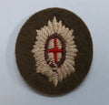 Guards Garter Star Vintage British Army Khaki / Green No2 Insignia Patch