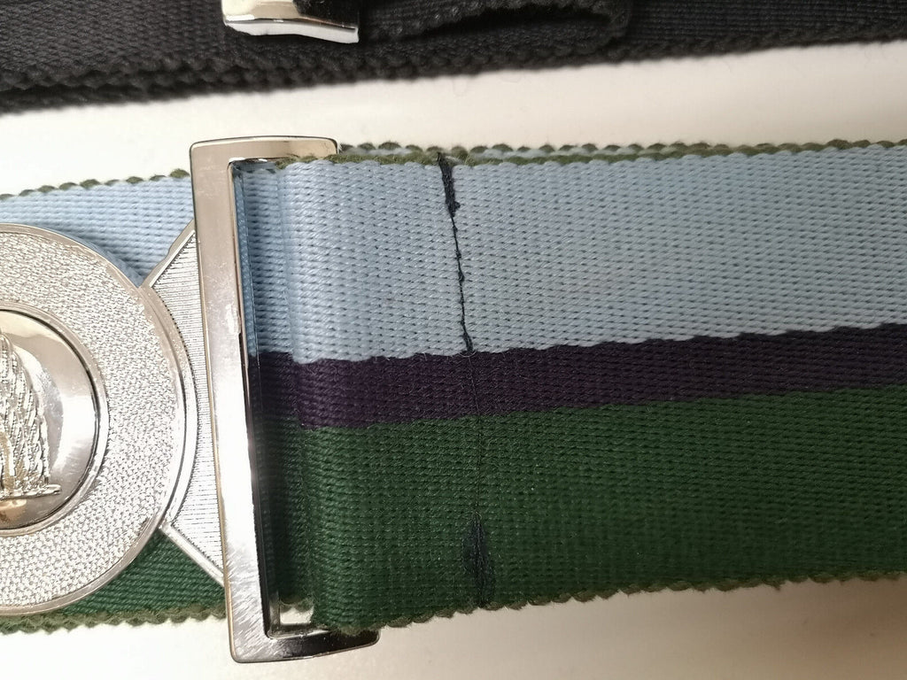 Army Stable Belts British 24 Air Mobile Brigade Buckle Various Regiments Max 52"