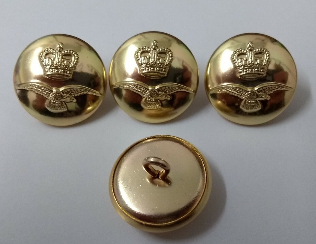 RAF Royal Air Force Airforce Buttons Q/C for Dress Jackets and Blazers Air Force No1 No2 2 Pairs