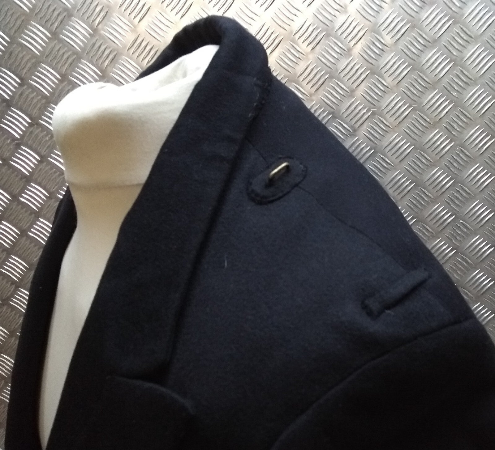 Vintage Naval Jacket 50s Pattern British Navy Mess Dress Uniform Captain Rank