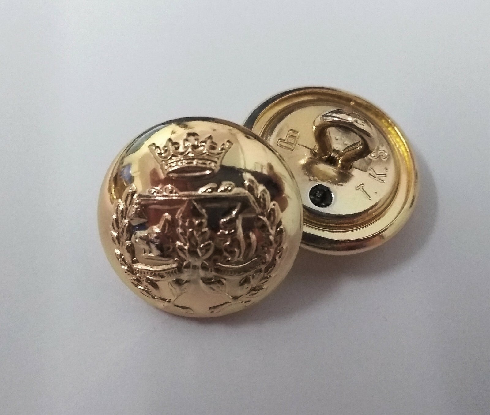 Genuine British Army Argyll & Sutherland Highlanders No1 No2 Dress Buttons 30L