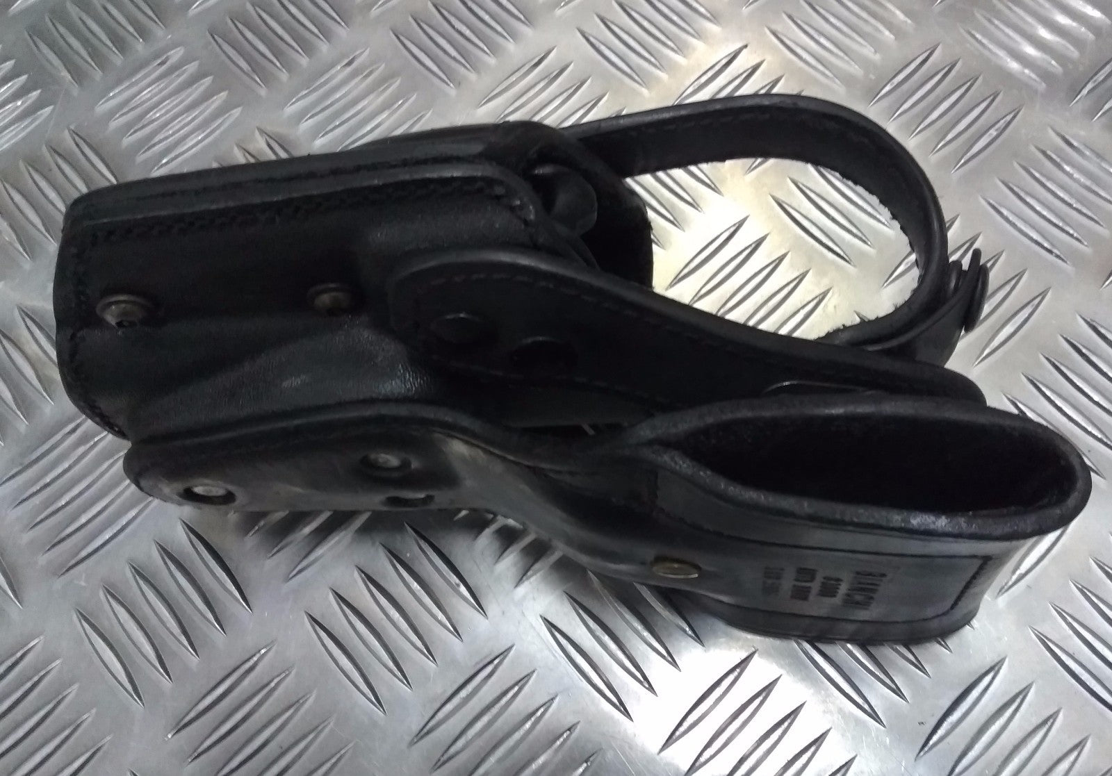 Bianchi Leather Holster Black Auto Draw #3000 S & W Left Hand Draw
