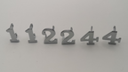 Shoulder & Collar Numbers 1  2  4 Pair Each