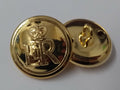 Genuine British Made LBB E R II Queens Livery Crown Gilt Buttons X2 ASBT227