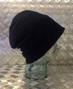Black Fleece Thinsulate Beanie Hat - Very Warm - One Size - Brand New