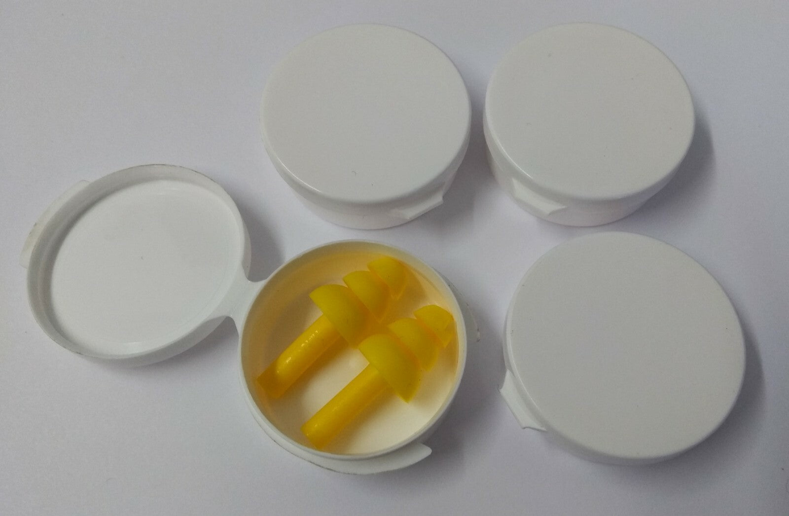 Genuine British UK Issue Ear Plugs / Defenders In Storage Case NEW X 4