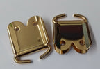 Genuine British Issue 1" Brass Coloured Rifle Sling Fittings 1PR STD16