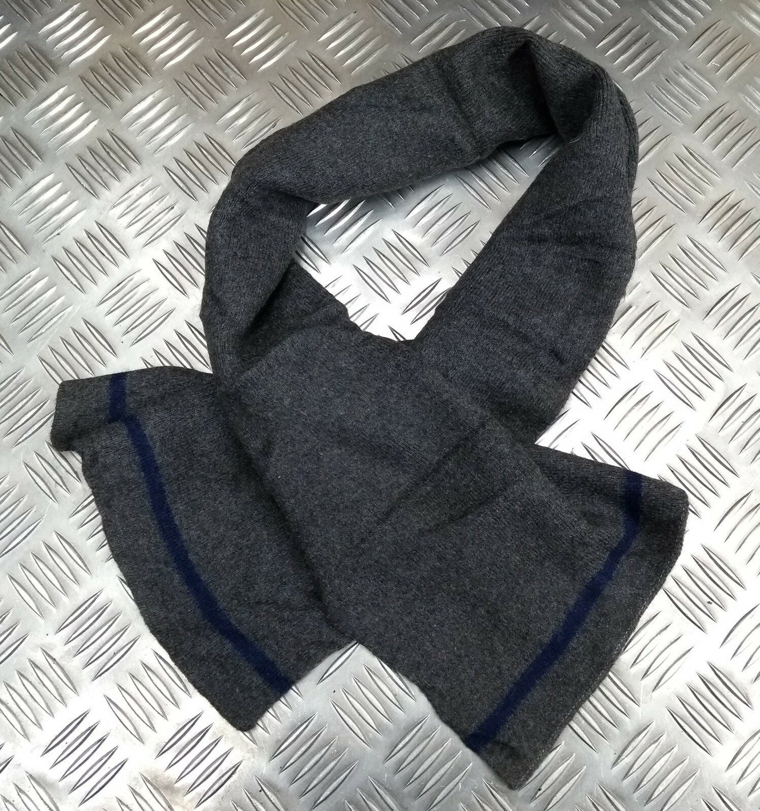 Genuine Vintage Issued Field Grey Soldiers Standard Dress Wool Scarf