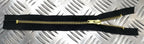 Genuine British Issue 22cm Closed End Metal Zip Zipper Black