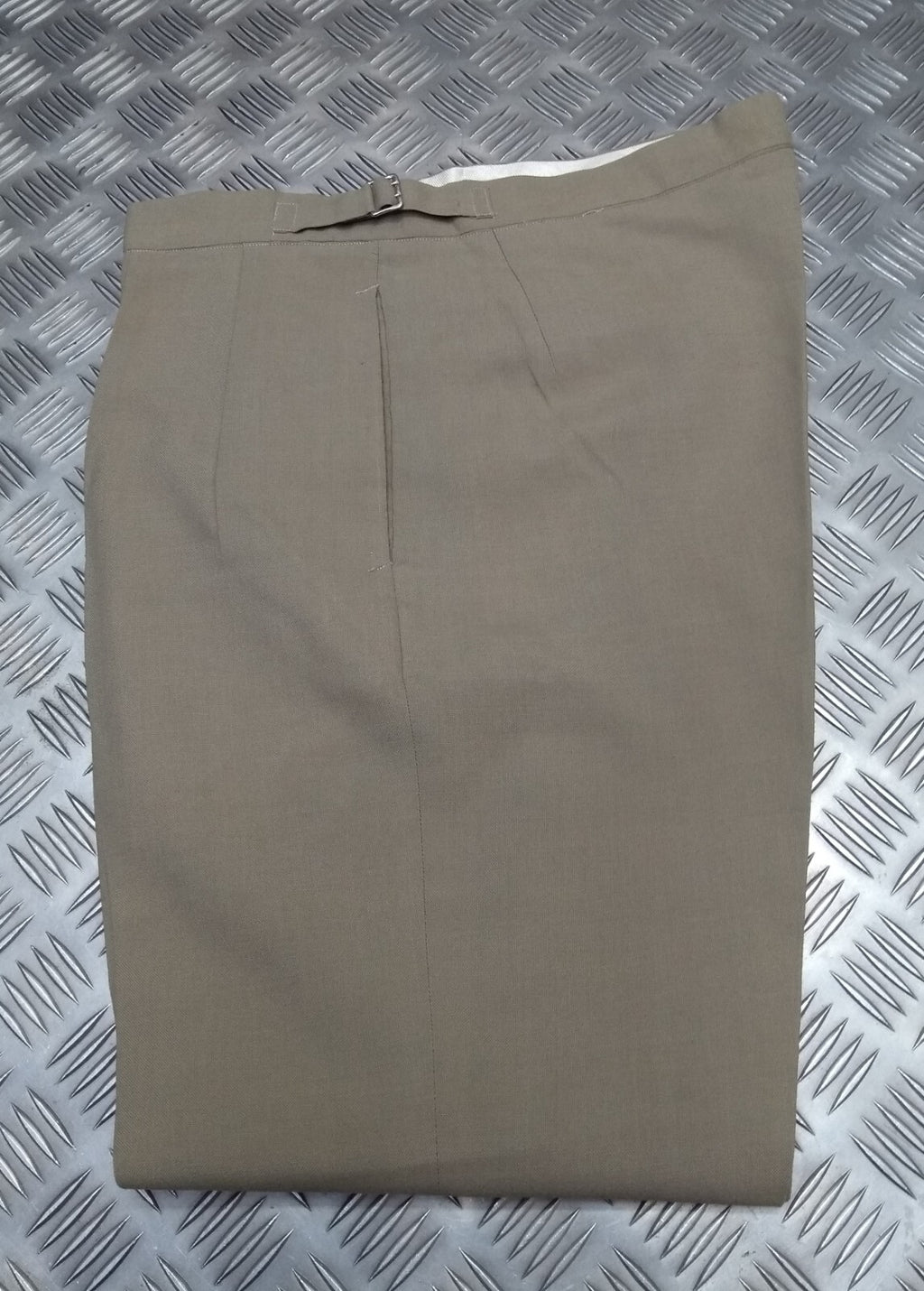 Vintage Fawn Trousers British Old Pattern Lightweight Dress Trousers
