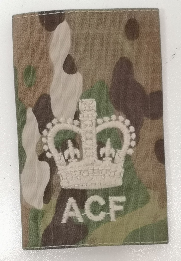 MTP Multi-Terrain Camo ACF WO2 Warrant Officer Rank Slide Epaulette