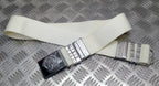 Abu Dhabi Belt White Nylon With Buckle For Ceremonial & Parade Duties