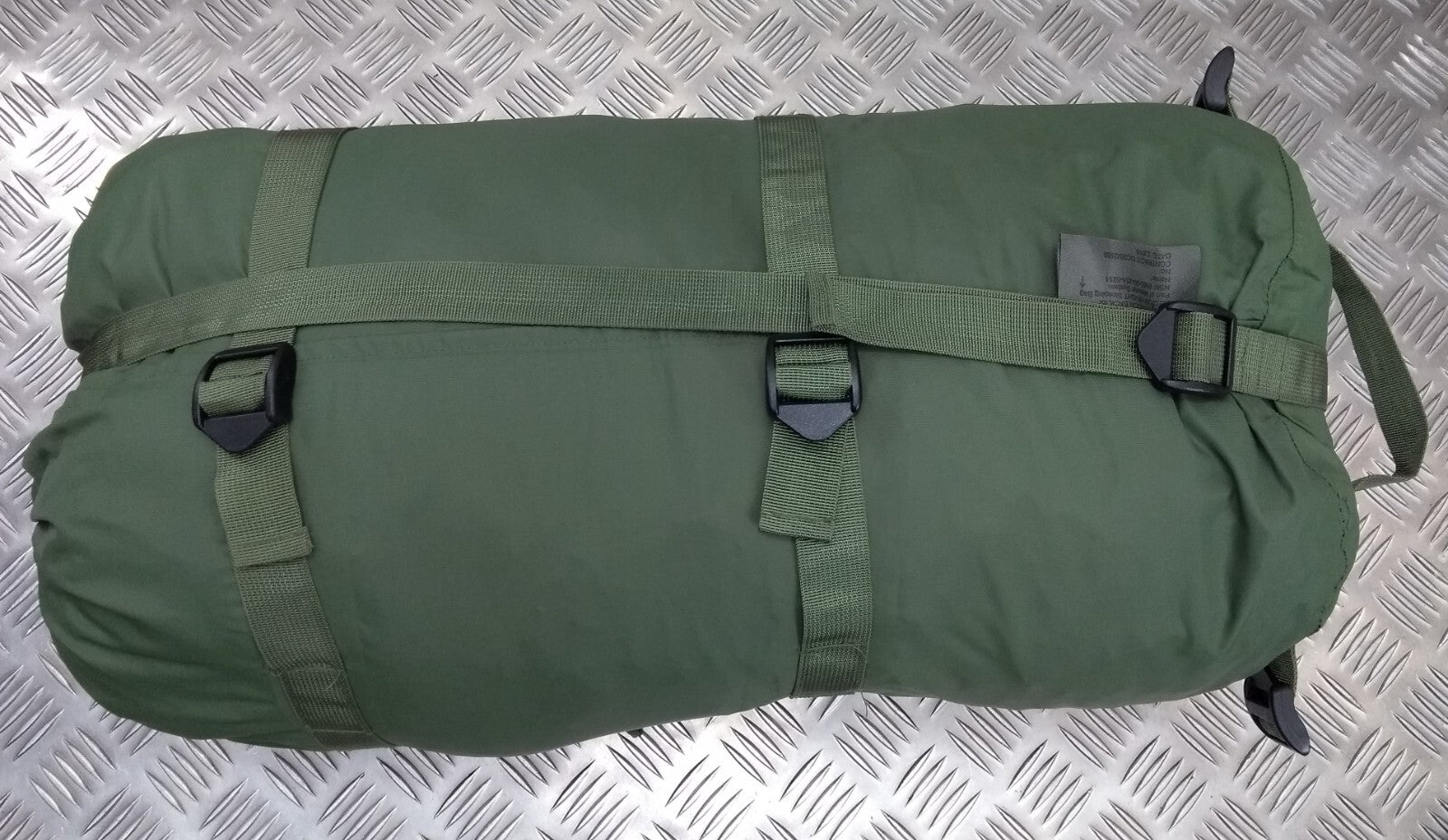 Army Green Compression Sack For Medium Weight & Modular Sleeping Bags - GRADE 1