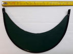 Passing Out Peak British Black Bar Visor for Dress Hat / Cap NEW