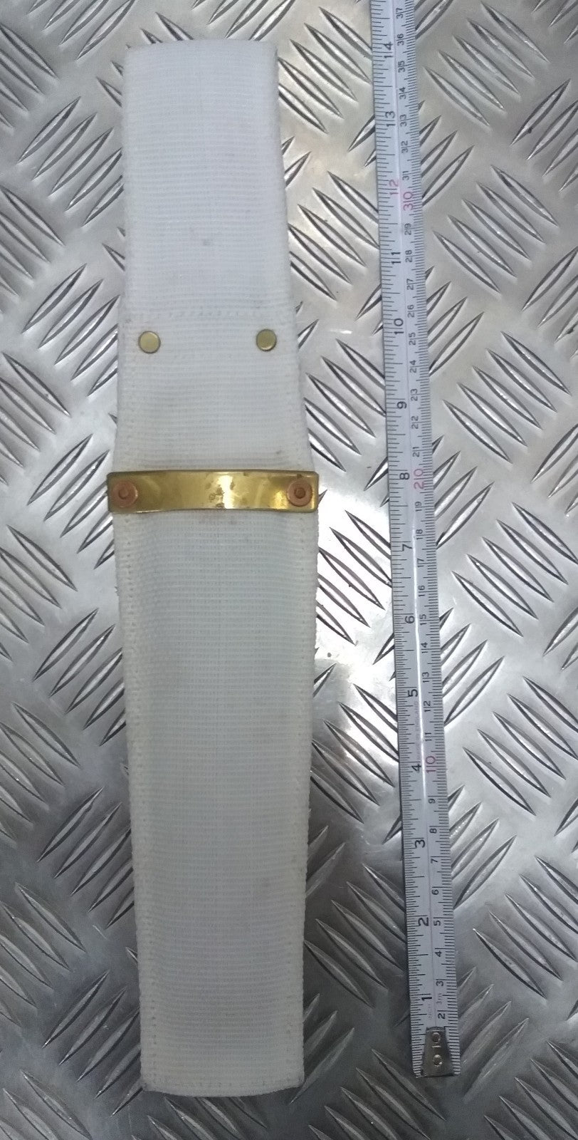 Genuine British RM / Marines White Ceremonial Frog / Sheath