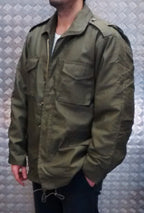 US Military Style M65 Lined Combat Jacket Green NEW
