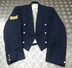 RAF Royal Air Force Vintage Mess Jacket Airforce Blue Grey AKROTIRI Cyprus With Arm Badge Faulty
