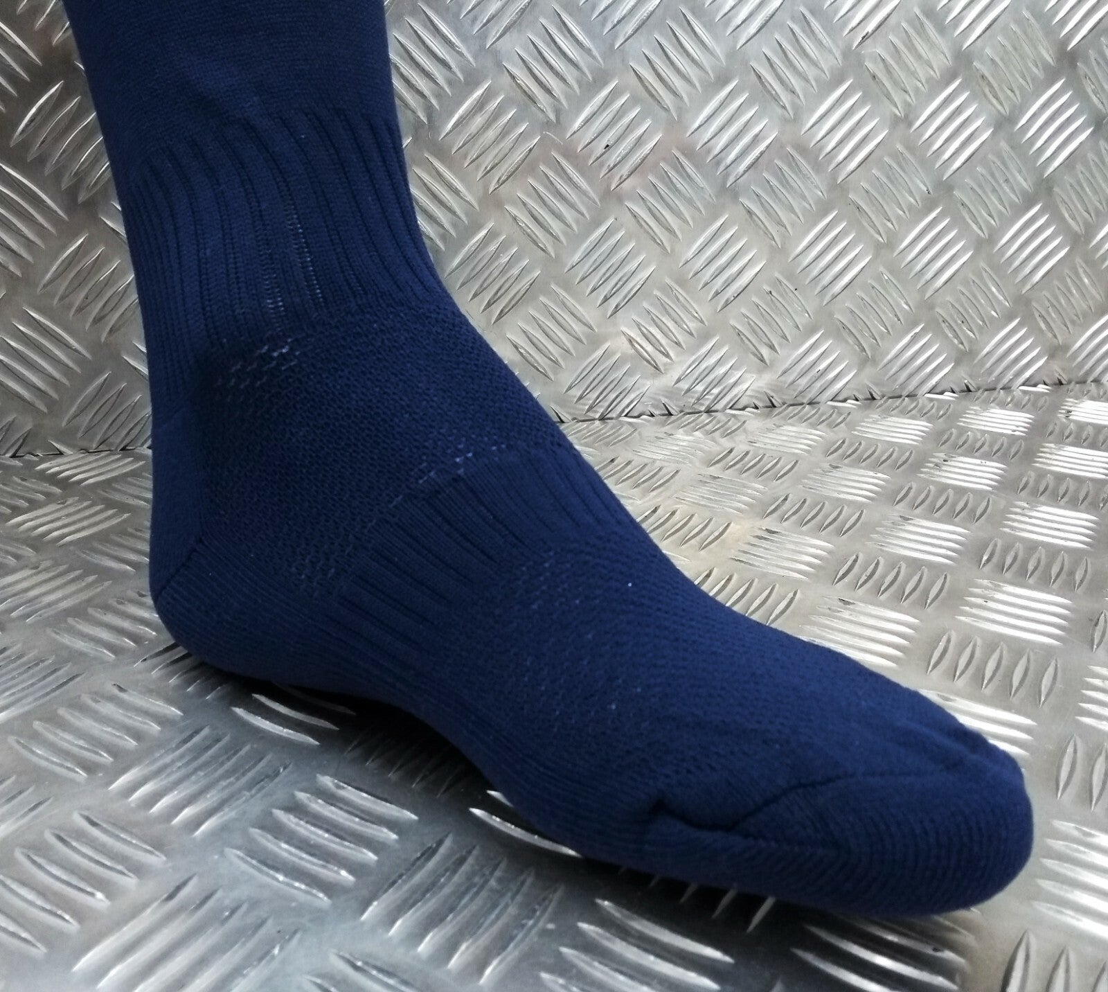 Genuine British PTI Issue Training Performance Sports Socks Blue Large