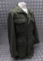 M65 Combat Jacket Green M-65 Pattern With Concealed Hood Olive Drab AUT