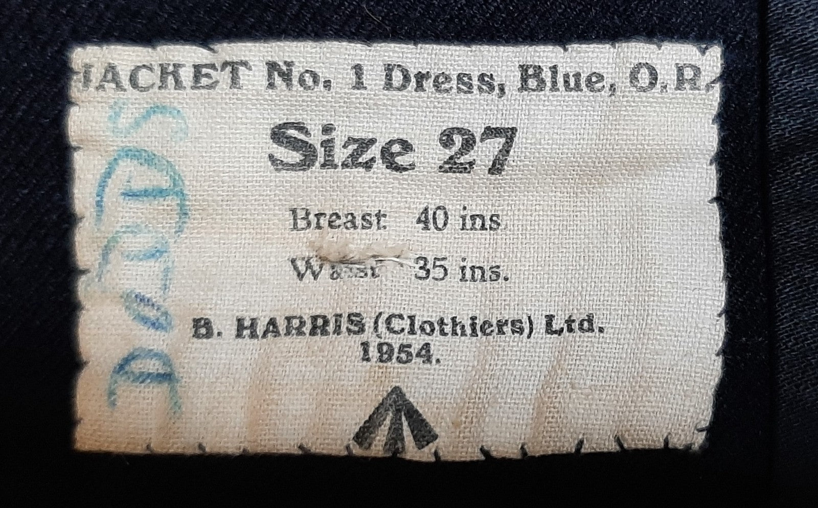 British Army No1 Tunic Vintage Dress Jacket O/R Pattern Blues No Buttons or Badges