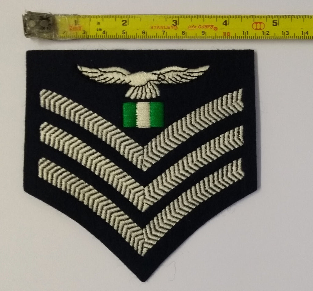 N.A.F Obsolete Chevrons 3 Bar Airforce Patch NEW old Stock