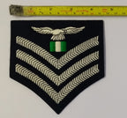 N.A.F Obsolete Chevrons 3 Bar Airforce Patch NEW old Stock