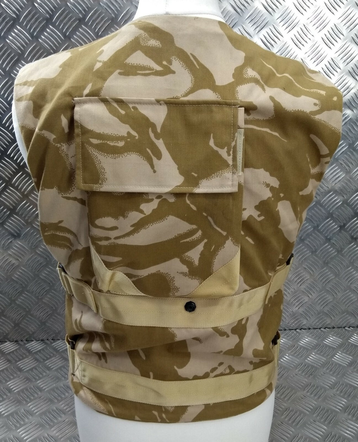 DDP Camo Body Vest CBA Combat Body Cover Old Pattern UK Desert Camouflage
