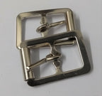 Genuine British Issue 13mm Nickel Plated Small Roll Buckles X4 STD44
