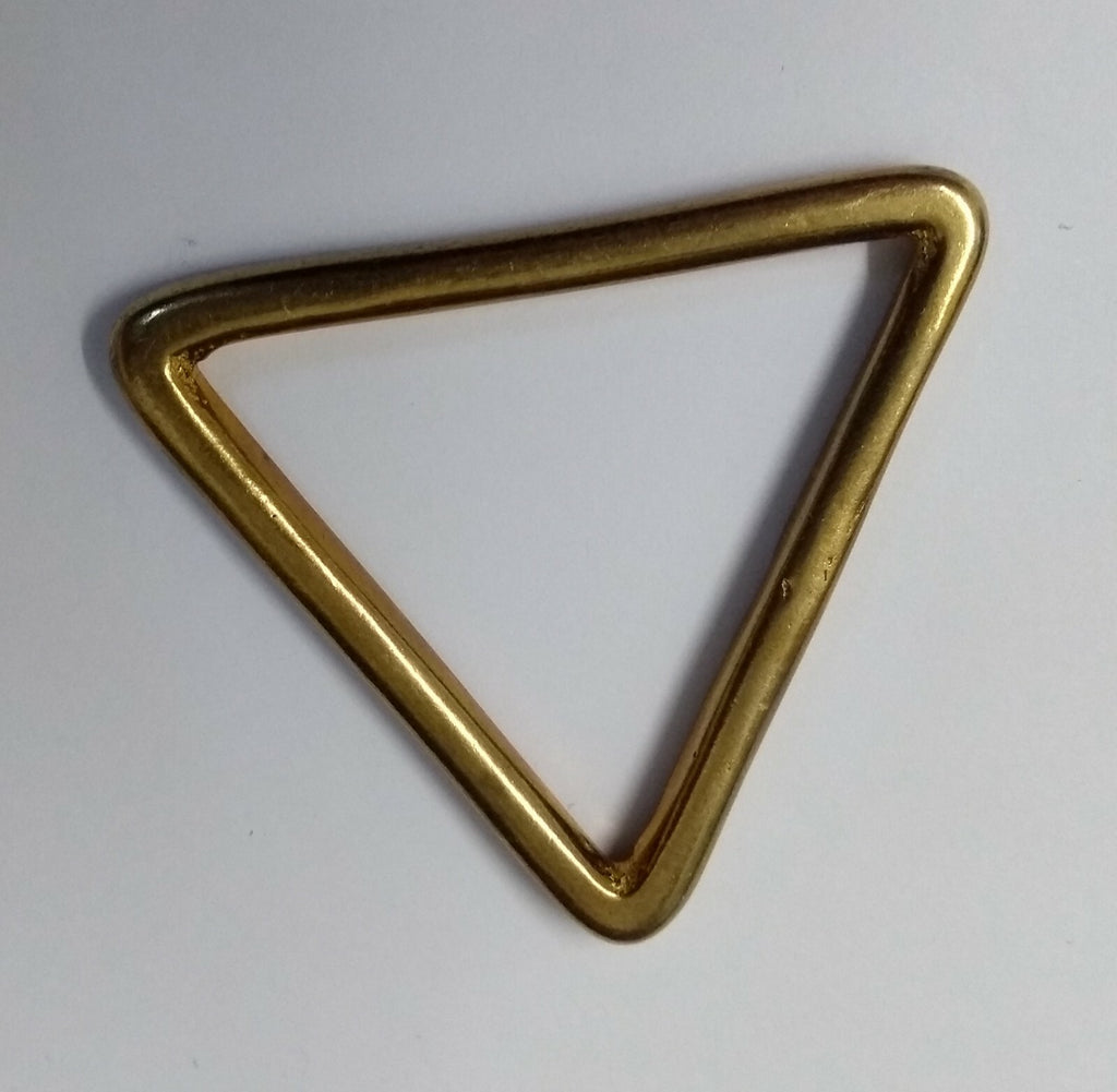 Brass Bandolier Pouch Triangle Loop X1