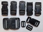 Webbing Q/R Buckle British Army Soldier 95/2000+ Quick Release Fasteners X 7