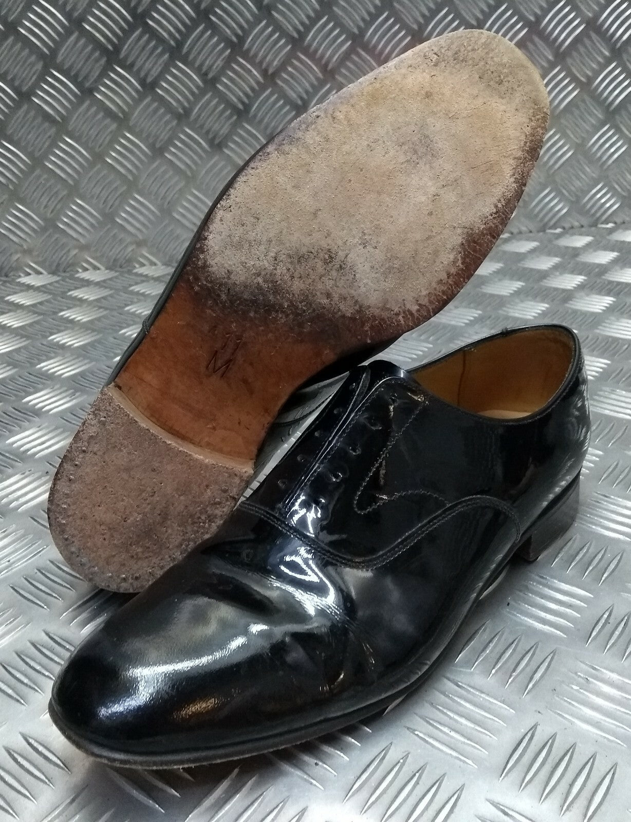 Patent Leather Shoes British Service Dress All Sizes