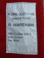 British Army Red Tunic Royal Gibraltar Female Ceremonial Style Bands Jacket