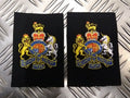 Naval WO Epaulettes RN Type Shirt Sliders W.O Class 1 -- 1 Pair