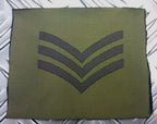 Rank Badges Army Green / Desert OD / DS Subdued Assorted Ranks 1 Pair New