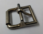 Genuine Vintage British Army Issue Chrome 1 1/4" Bridle Roll Prong Buckle