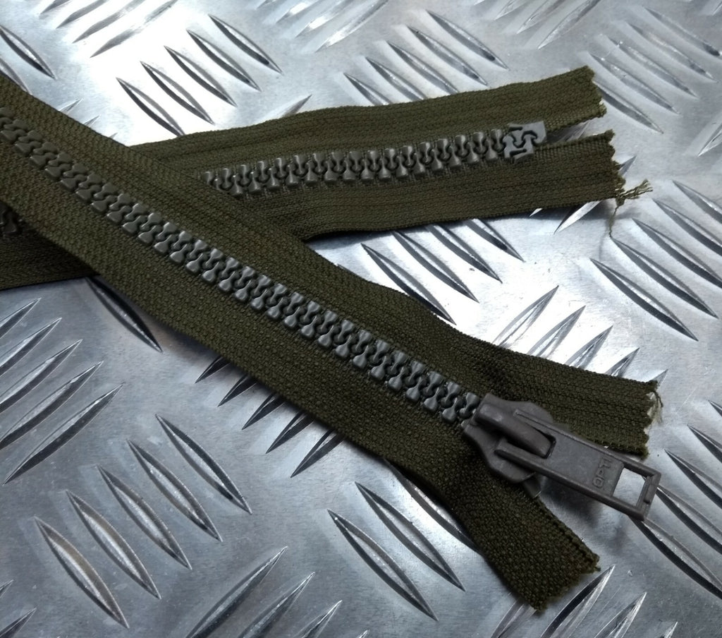 139cm Closed End Green Heavy Duty Zip Zipper