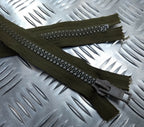 139cm Closed End Green Heavy Duty Zip Zipper