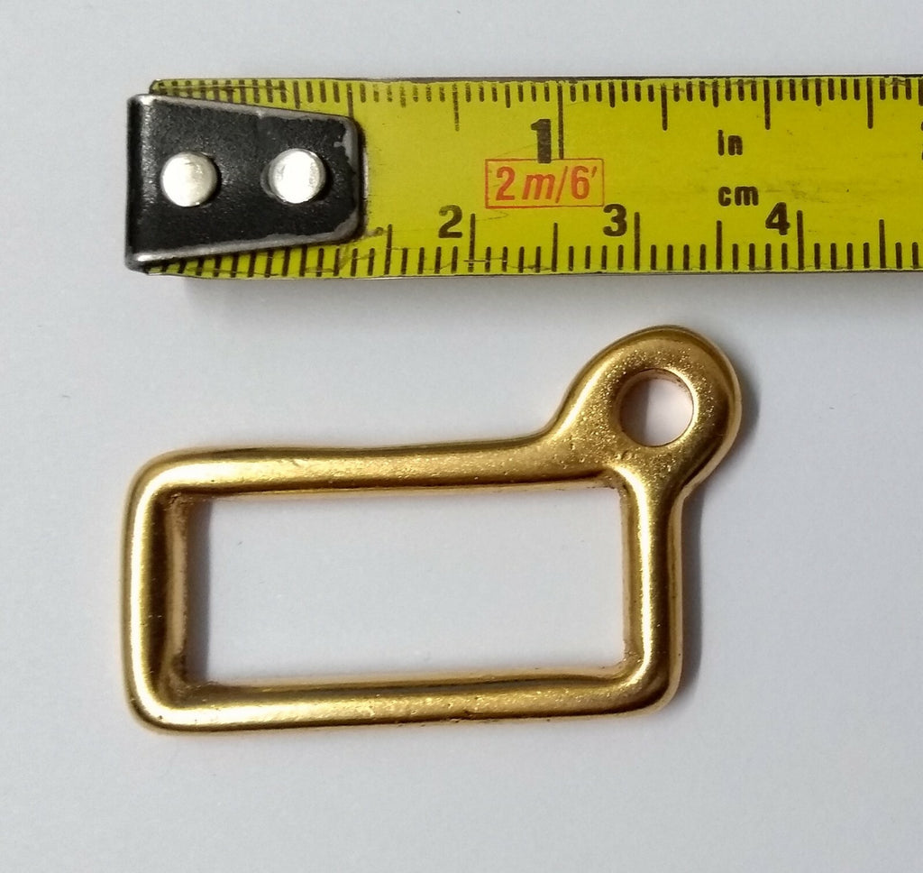 Genuine British Issue Brass Looped Belt Stay / Hanger X1 NEW