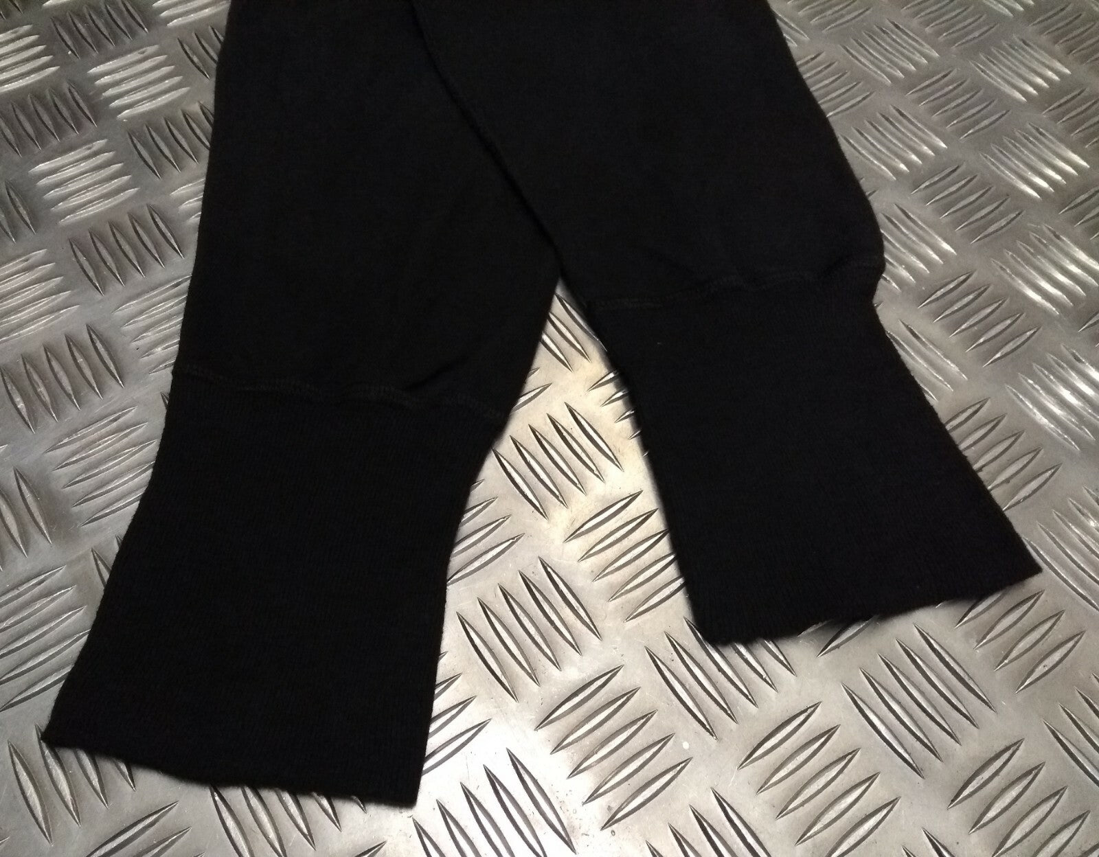 Genuine German Army Issue Cold Weather Thermals / Long Johns Over Dyed Black