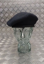 Dark Navy Blue Colour Lined 100% Wool Service Beret