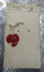 Genuine1951 Vintage British Army Inspectorate of Stores Metal Badge Sample Card