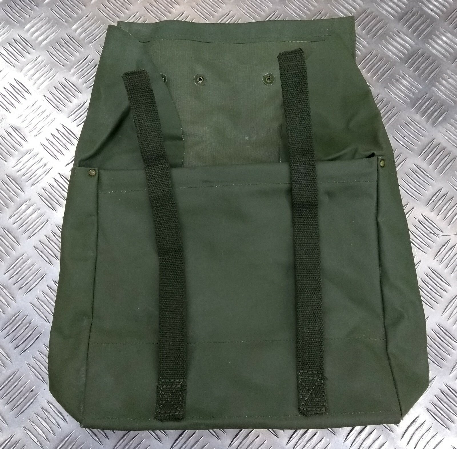 Vintage Army Issue Heavy-duty Backpack Belt Harness & Pouch Set Vinyl