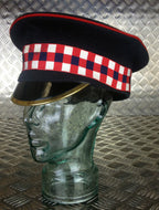 Genuine British Army Scots Guards Peaked Hat / Dress Cap Assorted - All Sizes