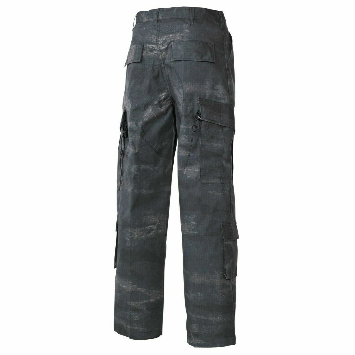 MFH Tactical Night ACU Camo Special Ops Combat Fatigue Rip Stop Trousers L/R