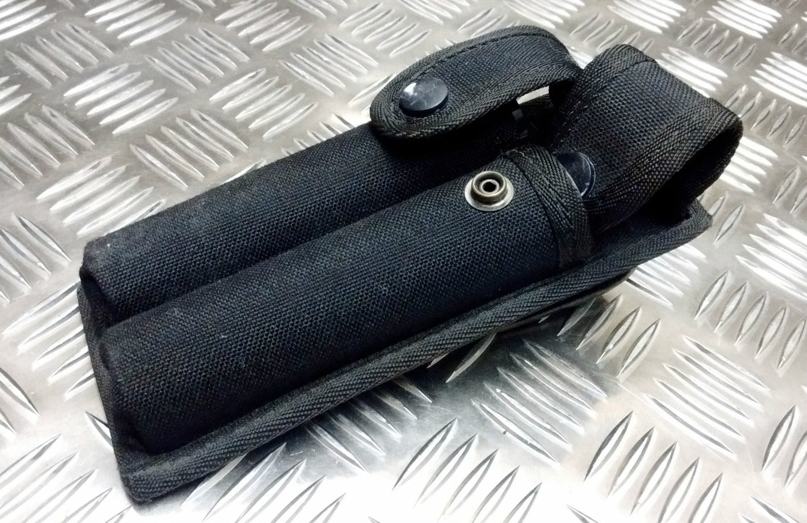 Security Detail Black Twin Holder Genuine British