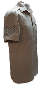 No2 FAD Shirt Short Sleeve Fawn With Assorted Chevrons / Patches / Badges